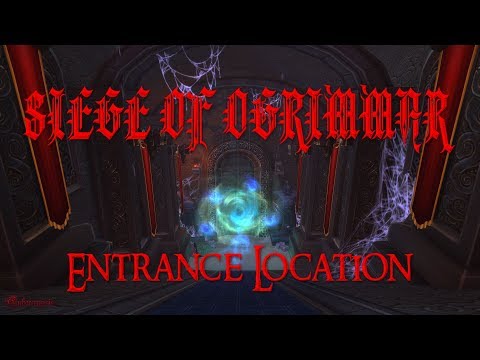 WoW Siege of Orgrimmar Entrance Location