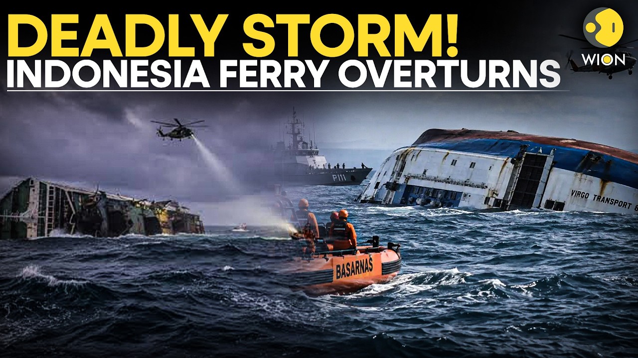 Indonesia Ferry Tragedy LIVE: Java Sea HORROR! 6 Dead, 129 Missing After Massive Ferry Overturns
