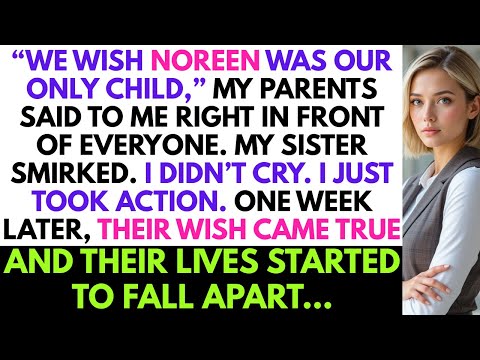 At The Family Party, My Parents Said: “We Wish Your Sister Was Our ONLY Child.” So I…