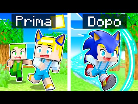 Il Bambino Che Scoprì di Essere SONIC!! - Minecraft ITA