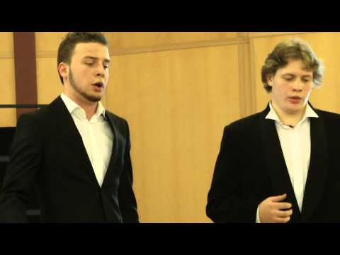 Arseny Yakovlev, tenor (19 years old) , Swjatoslav Manujlov, bass (20 y. o.) - Shodis' , beris' ...