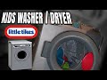 KIDS WASHING MACHINE Little Tikes First WASHER DRYER Pretend Play Series UNBOXING REVIEW