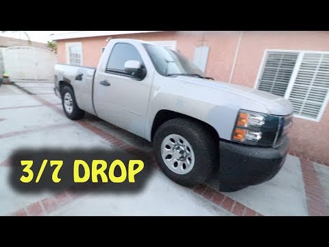 SILVERADO WITH 3/7 MCGAUGHYS DROP KIT