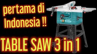 Download lagu TABLE SAW MULTIFUNGSI - TOTAL TABLE SAW 10 Inch TS5152542 mp3