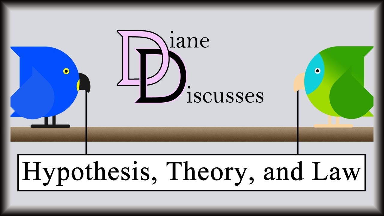 Hypothesis, Theory, and Law