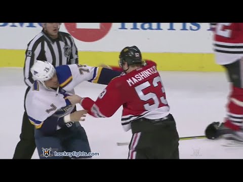 Ryan Reaves vs Brandon Mashinter Apr 7, 2016