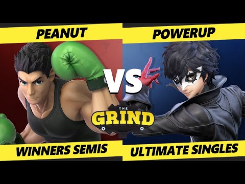 The Grind 143 Winners Semis - Peanut (Little Mac) Vs. PowerUp (Joker) Smash Ultimate - SSBU
