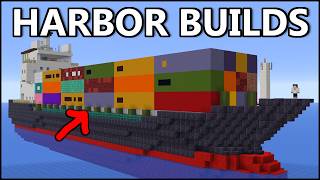 Minecraft: 15+ Harbor Build Hacks!