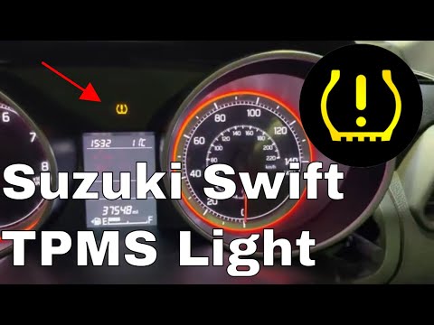 Suzuki Swift TPMS Light Reset 2017 incl Swift Sport Tyre Light Tire Light Warning