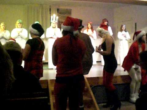 Brandlarm i luciasång