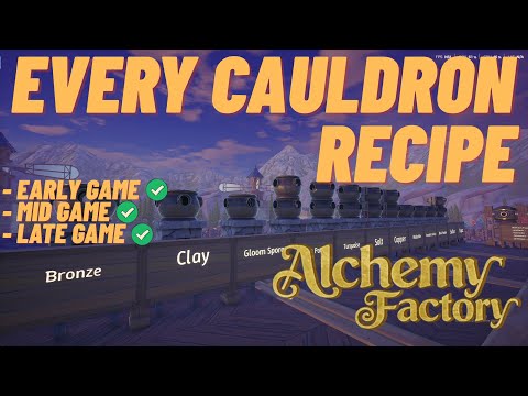 I Tested EVERY Cauldron Recipe in Alchemy Factory – This Changes Everything!