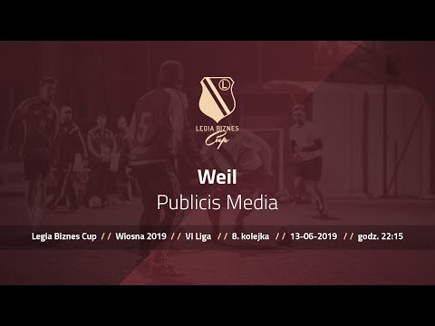 Skrót spotkania Weil - Publicis Media ( Legia Biznes Cup Wiosna 2019 )