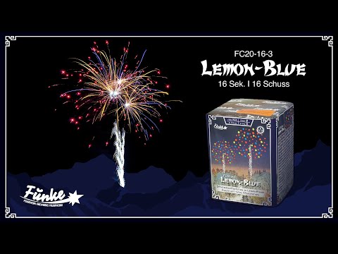 Cakebox 16Sh 20mm - "Lemon Blue" [Batch 2019]