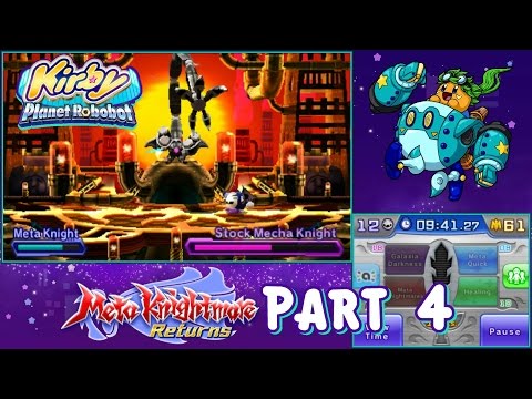 Kirby: Planet Robobot (Blindish) ~ Bonus 3 - Part 4: Meta Knightmare Returns