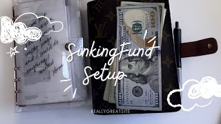 Setting up my Sinking Funds 💰