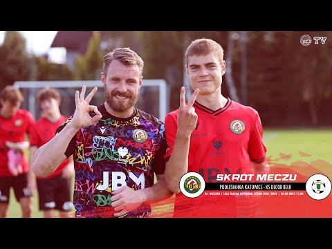 SKRÓT MECZU: PODLESIANKA KATOWICE - KS DECOR BEŁK