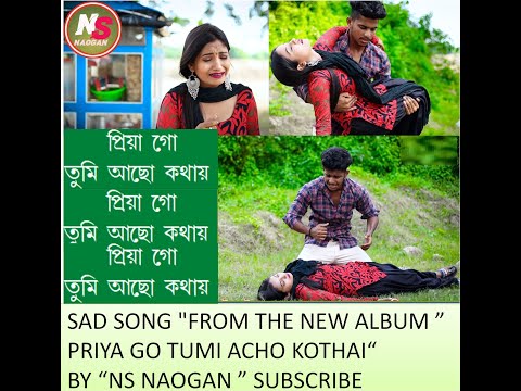 Priya go tumi acho kothai  ! Bangla sad song video !  romantic song video