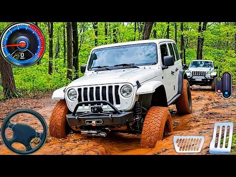 4x4 Offroad Jeep Driving Simulator 3D 😱🔥 | Extreme Mud & Hill Challenge | Android Gameplay