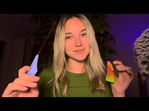 ASMR that makes no sense (unpredictable/nonsense personal attention)