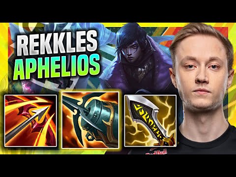 REKKLES TRIES SOME APHELIOS WITH KRAKEN SLAYER! - G2 Rekkles Plays Aphelios ADC vs Sion! | Season 11