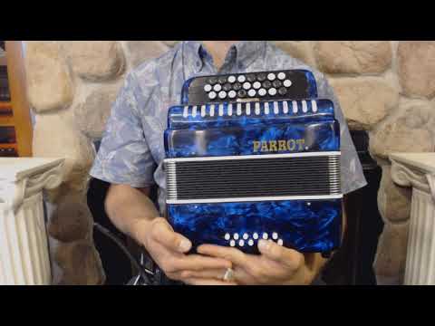 PARRPARC12BL - Blue Parrot Parakeet 3 Row C System CBA MM 25 12 $399