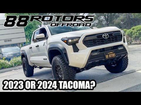 2024 TOYOTA TACOMA KING SHOCKS, CAMBURG UPPER CONTROL ARMS, WESTCOTT DESIGN LIFTS