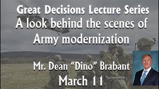 A look behind-the-scenes into the Army's Modernization Enterprise and current modernization efforts