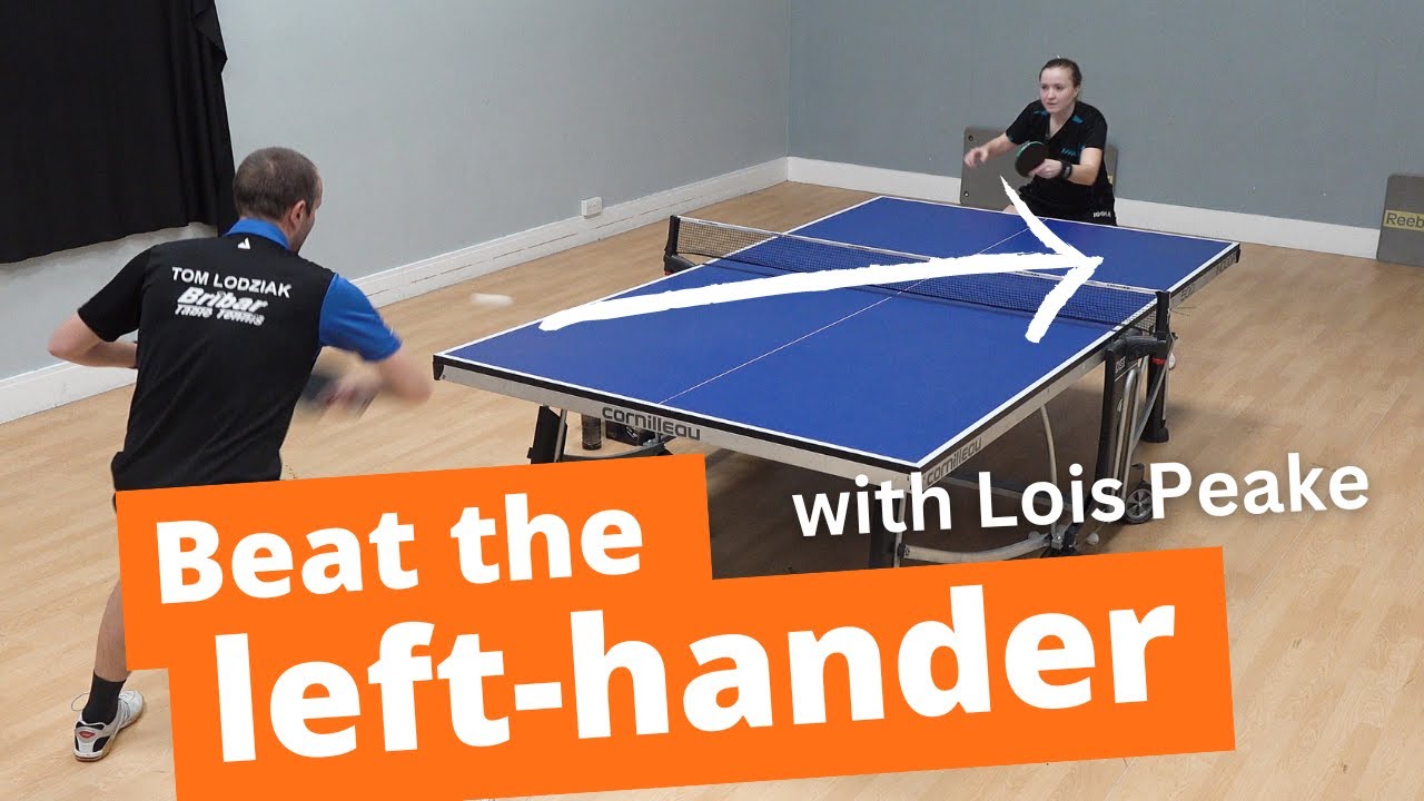 Tactics to beat a left-handed player