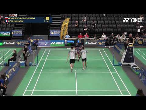 Match Point - Morawski / Podkowinski (POL) - Goulin / Hardi (DEN) - MD, SF - EU17C23