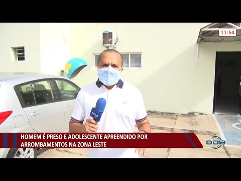 Homem é preso e adolescente apreendido por arrombamentos em Teresina 09 06 2021