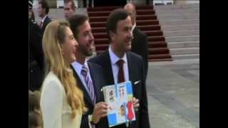 Royal wedding Prince Guillaume -Stephanie Lannoy in Luxembourg 20-10-2012