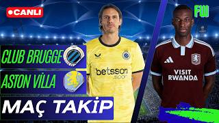🔴 Club Brugge - Aston Villa Şampiyonlar Ligi Maçını Beraber Takip Ediy