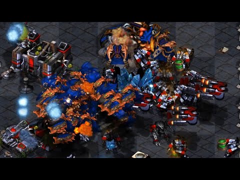 3v3 Fastest Map Ever! - PTZ vs PTZ on Space - StarCraft - Brood War - 2022