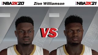 [情報] NBA2K21 vs NBA2K20 比較影片
