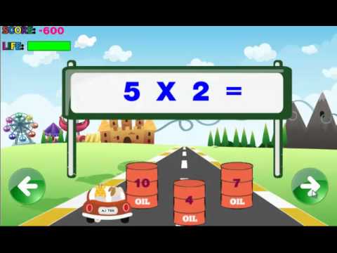 Racing Times Table Video