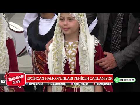 ERZİNCAN HALK OYUNLARI YENİDEN CANLANIYOR