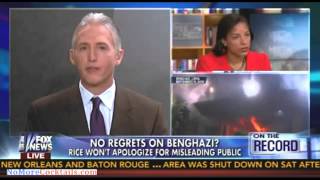 Trey Gowdy blasts Susan Rice - I get tougher questions in the Bojangles drive thru