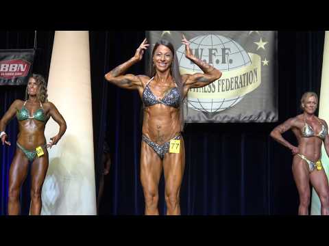 Manuela Sauter - Competitor No 77 – Damen Figur Masters - WFF Germany 2017