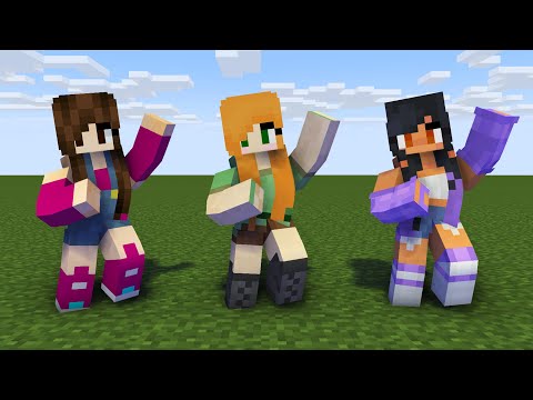 MONSTER SCHOOL | K/DA - POP/STARS APHMAU, JULIA, ALEX | MINECRAFT ANIMATION