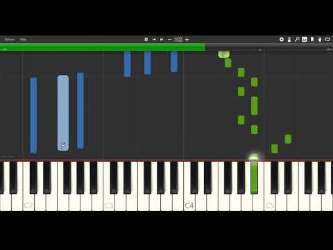 Bad Apple (Touhou Project) - ZUN Team Shanghai Alice [PIANO TUTORIAL + SHEET MUSIC]