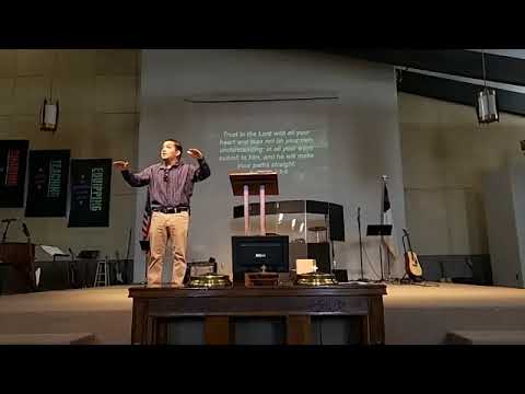 Trust in God: Proverbs 3:5-6 | Sermon at First Christian Church | Patrick Dailey
