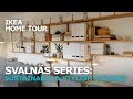 Stylish Wall Mounted Shelves IKEA Home Tour