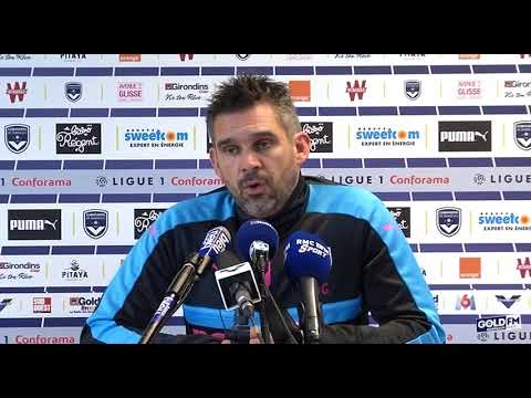 Jocelyn Gourvennec avant le déplacement à Nice