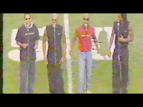 Dakota Moon singing the National Anthem on Monday Night Football