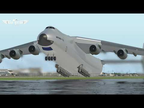 Antonov An-990: Spektakulärer Start des größten Frachtflugzeugs der Welt in X-Plane 11