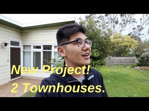 New building project! - Two townhouses in Melbourne.