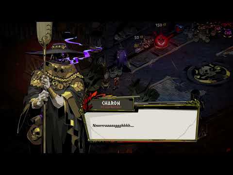 Zagreus appreciating Charon -  HADES