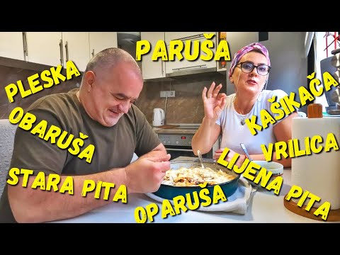 Dadina kuhinja: Paruša, vrilica, pleska, obaruša, kašikača, lijena pita