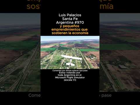 Luis Palacios, Santa Fe desde el Microsoft Flight Simulator #Luispalacios #santafe #msfs #joaha45