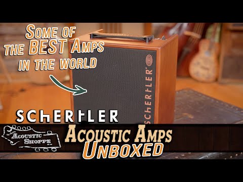 BEST Acoustic Amps On The Market?! | Schertler Amp Reviews